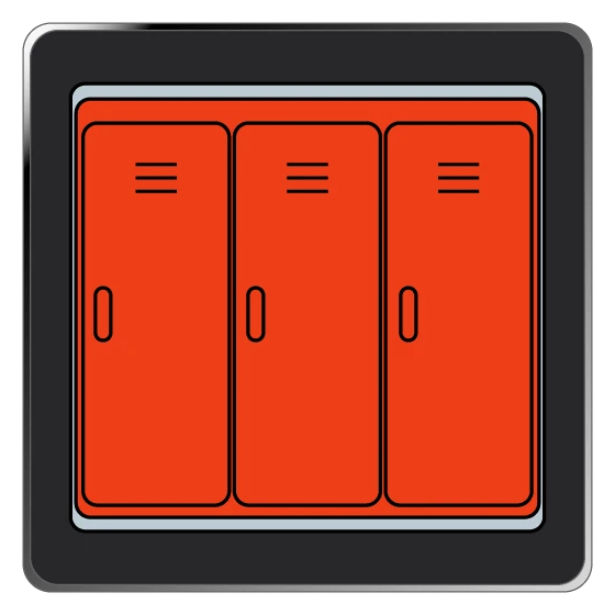 造作ロッカーの説明